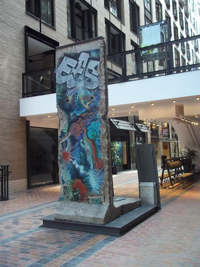 Berlin Wall at the World Trade Centre
